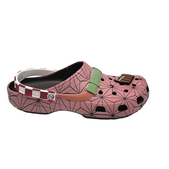 Crocs Other - Crocs Classic Clog Demon Slayer Nezuko Mens 209320 206 Pink Size 14